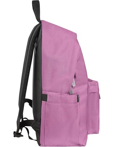 Comix Flat Backpack Mauve Solid Color School Bag PAN73811MA Panini | Futurartshop.com