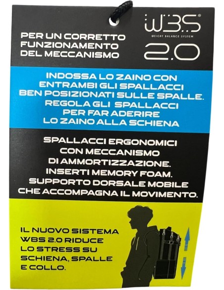 Zaino Organizzato Comix Talent WBS 2.0 Scuola PAN75035TA Panini | Futurartshop.com