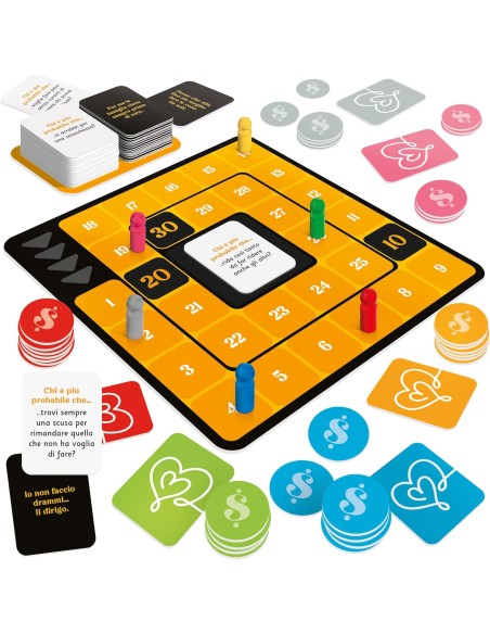 Ludic Il Gioco dell'Empatia – Party Game Emozioni e Relazioni HEAIT62838 Headu | Futurartshop.com
