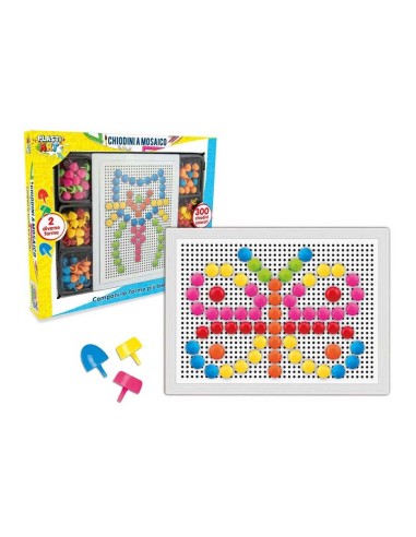 Mosaic Peg Art 300 Pieces 2 Shapes TEO67975 Teorema | Futurartshop.com