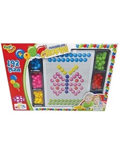Mosaic Peg Drawing Set 192 Pieces EAS17592 Easy Toys | Futurartshop.com