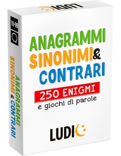 Ludic Anagrammi Sinonimi e Contrari HEAIT62739 Headu | Futurartshop.com