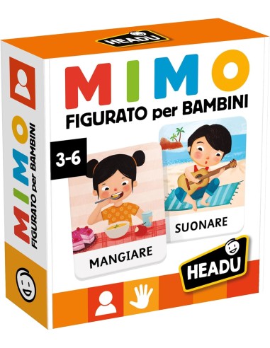 Mimo Figurato per Bambini - Gioco di Mimica e Fantasia HEAIT63200 Headu | Futurartshop.com