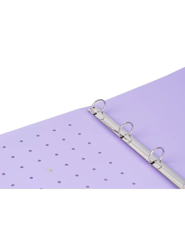 Pin It Ring Binder A4 Folder violet LAGCOL25200-4 Colourbook | Futurartshop.com