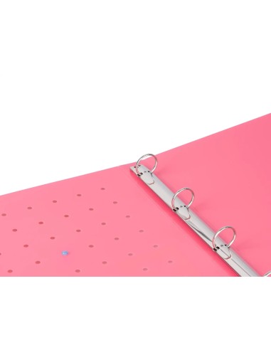 Pin It Ring Binder A4 Folder corallo LAGCOL25200-5 Colourbook | Futurartshop.com