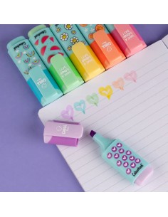 Set 6 Mini Evidenziatori Highlight Me LAGCOL25041 Colourbook | Futurartshop.com 2