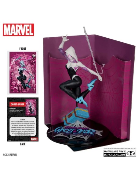 Marvel Collection Ghost-Spider 1:10 Scale Action Figure Wv5 COS108484 McFarlane Toys | Futurartshop.com