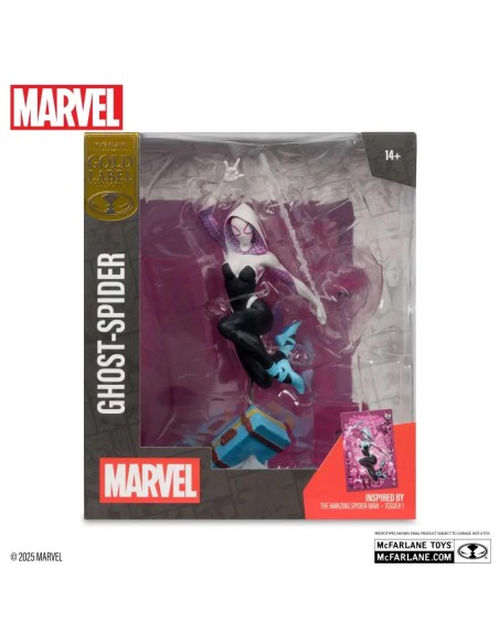 Marvel Collection Ghost-Spider 1:10 Scale Action Figure Wv5 COS108484 McFarlane Toys | Futurartshop.com