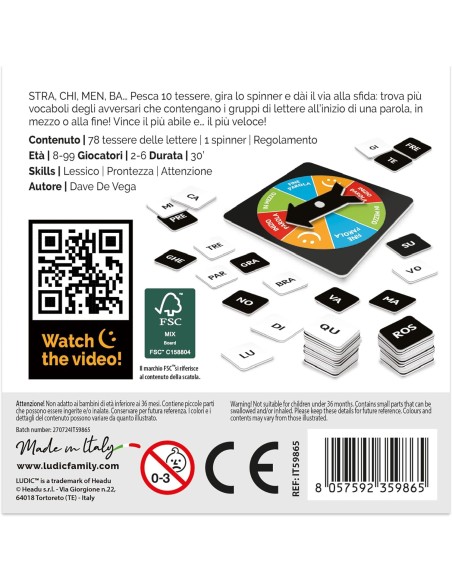 Ludic Paroli Parola – Gioco di Parole Veloce e Istruttivo