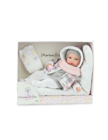 Reborn Noa Pink Bambola Neonata MAR3171 Marina e Pau | Futurartshop.com