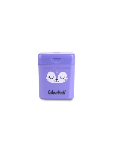 Temperino con Gomma 2 Fori in Metallo Serbatoio LAGCOL26021 Colourbook | Futurartshop.com