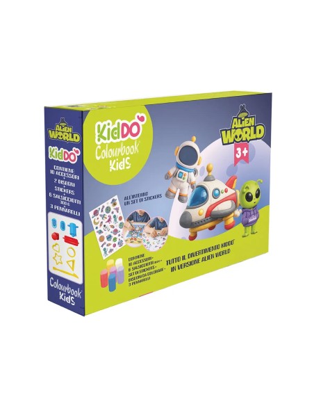 Kiddo Alien World Play Set LAGCOL26602 Colourbook | Futurartshop.com
