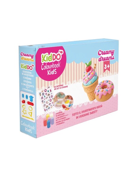 Kiddo Creamy Dreams Plasticine Set LAGCOL26603 Colourbook | Futurartshop.com