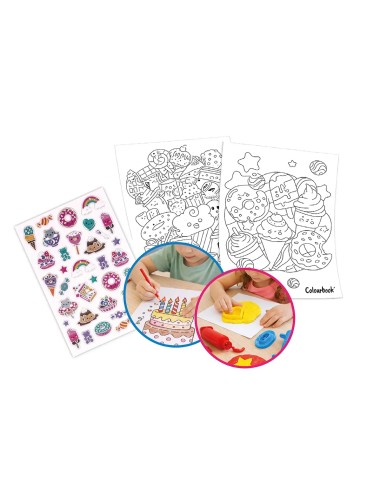 Kiddo Creamy Dreams Plasticine Set LAGCOL26603 Colourbook | Futurartshop.com
