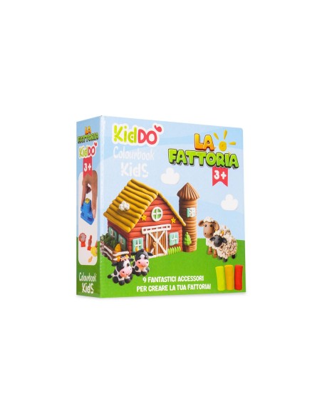 Kiddo Farm Plasticine Set LAGCOL24037 Colourbook | Futurartshop.com