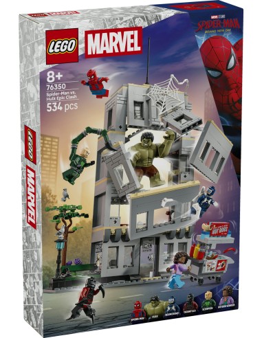 LEGO Marvel 76350 – Scontro Spider-Man vs Hulk LEG6588690 Lego | Futurartshop.com