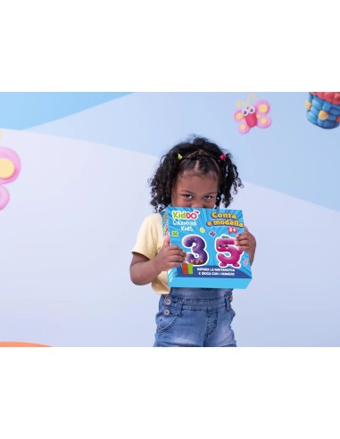 Kiddo Count and Model Modeling Clay Set Educational Numbers LAGCOL24029 Colourbook | Futurartshop.com