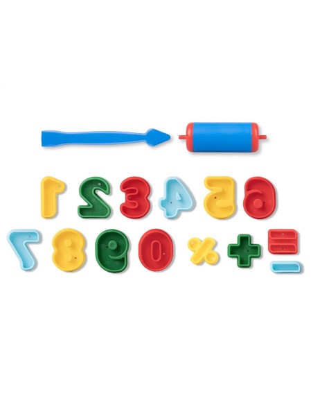 Kiddo Count and Model Modeling Clay Set Educational Numbers LAGCOL24029 Colourbook | Futurartshop.com