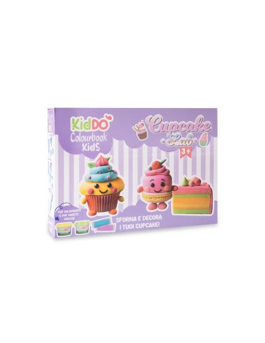 Kiddo Cupcake Lab Modeling Clay Set Sweets Creative Playset LAGCOL24026 Colourbook | Futurartshop.com