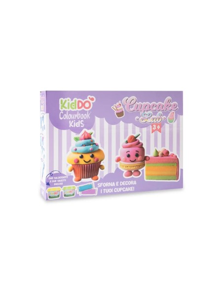 Kiddo Cupcake Lab Modeling Clay Set Sweets Creative Playset LAGCOL24026 Colourbook | Futurartshop.com