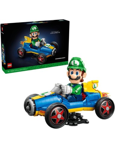 LEGO Super Mario Building Set 72050 – Mario Kart Luigi Mach 8 LEG6589471 Lego | Futurartshop.com