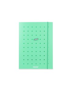 Pin It Folder A4 Green 3 Flaps with Elastic Document Organizer LAGCOL25210-6 Colourbook | Futurartshop.com