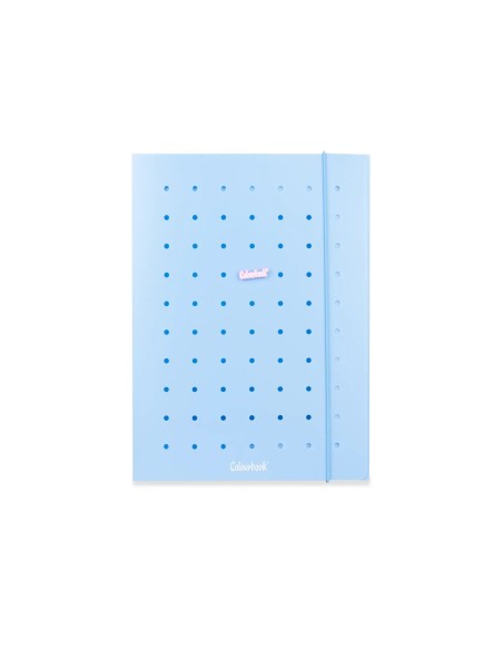 Pin It Folder A4 Light Blue 3 Flaps with Elastic Document Organizer LAGCOL25210-5 Colourbook | Futurartshop.com