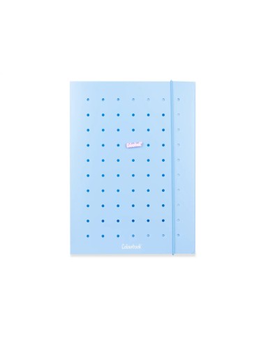 Pin It Folder A4 Angel Blue 3 Flaps with Elastic Document Organizer LAGCOL25210-4 Colourbook | Futurartshop.com