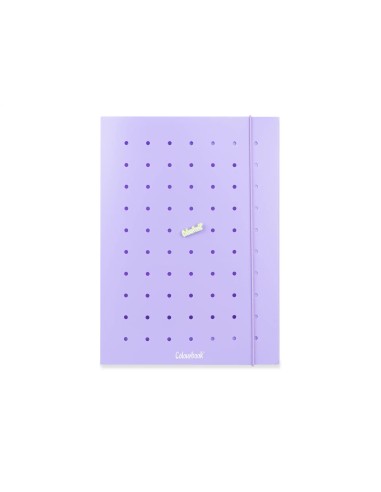 Pin It Folder A4 Violet 3 Flaps with Elastic Document Organizer LAGCOL25210-3 Colourbook | Futurartshop.com