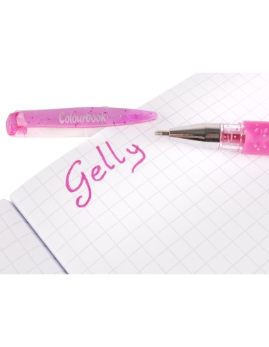 Gelly Pack of 10 Glitter Gel Pens Colored Creative Writing Set LAGCOL23550G Colourbook | Futurartshop.com