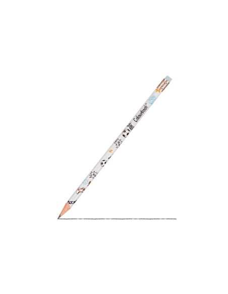Abstract Pencil with Eraser HB Set of 3 Colors School Stationery LAGCOL25930  | Futurartshop.com
