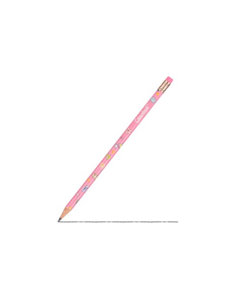 Abstract Pencil with Eraser HB Set of 3 Colors School Stationery LAGCOL25930  | Futurartshop.com