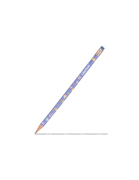 Abstract Pencil with Eraser HB Set of 3 Colors School Stationery LAGCOL25930  | Futurartshop.com