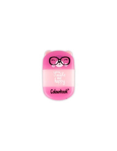 Temperotta Pencil Sharpener with Eraser & Container 2 in 1 LAGCOL25028 Colourbook | Futurartshop.com