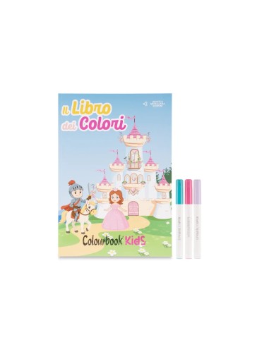 Il Libro dei Colori Castello con 3 Pennarelli Album da Colorare LAGCOL25097 Colourbook | Futurartshop.com
