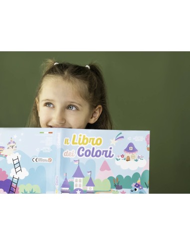 Il Libro dei Colori Castello con 3 Pennarelli Album da Colorare LAGCOL25097 Colourbook | Futurartshop.com