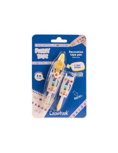 Decorative Adhesive Tape with Refill 3 Designs LAGCOL26015 Colourbook | Futurartshop.com