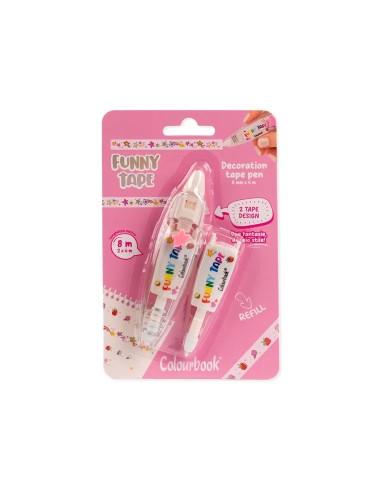 Decorative Adhesive Tape with Refill 3 Designs LAGCOL26015 Colourbook | Futurartshop.com