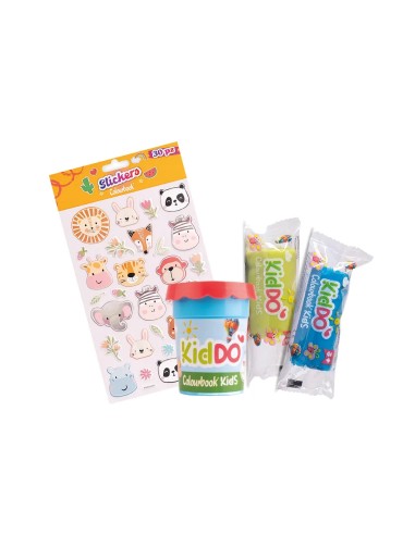 Kiddo Cuccioland Modeling Clay Set 4 Puppy Models Kids LAGCOL26604 Colourbook | Futurartshop.com
