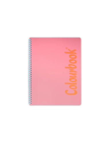 A5 Spiral Notebook Soft Cover 5mm Squared Graph LAGCOL25594 Colourbook | Futurartshop.com