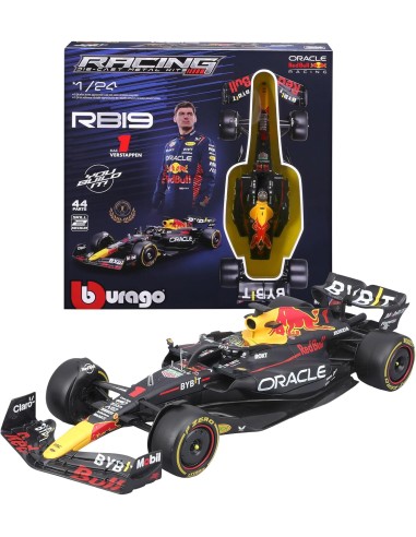 Red Bull RB19 Verstappen Model Kit 1:24 – F1 44 Pieces BUR18-28501 Burago | Futurartshop.com