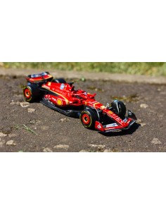 Ferrari SF-24 Imola 2024 Leclerc & Sainz 1:43 Diecast Set BUR18-36856 Burago | Futurartshop.com 2