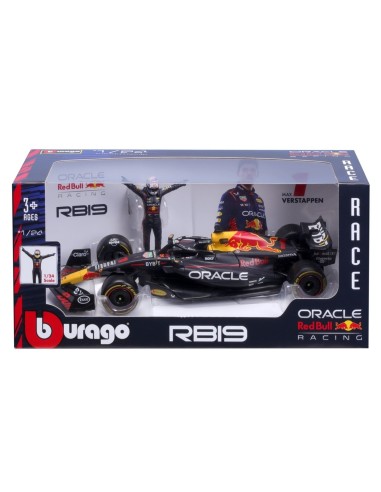 Burago Auto Honda F1 red Bull RB19 racing scala 1:24 BUR18-28036 Burago | Futurartshop.com