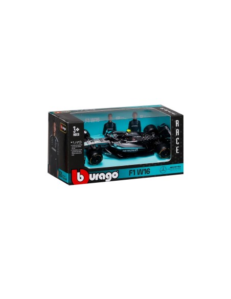 Mercedes-AMG W16 F1 12 Antonelli 2025 Diecast Model 1:43 BUR18-38176A  | Futurartshop.com