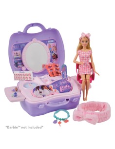 Valigetta Barbie Deluxe Wellness and Beauty Playset Bambine NEW00925 Grandi giochi | Futurartshop.com