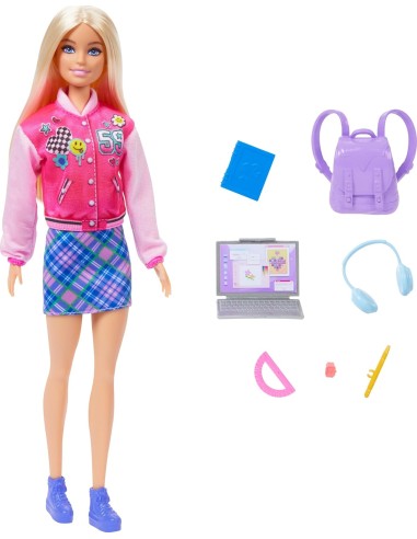 Barbie I Love School Playset Aula con Bambola Maestra e Accessori NEWHRG84 Mattel | Futurartshop.com