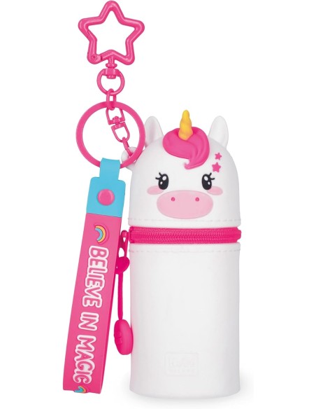 Unicorn Coin Purse with Keychain Kids Mini Wallet Cute LEGMKAW0003 Legami Milano | Futurartshop.com