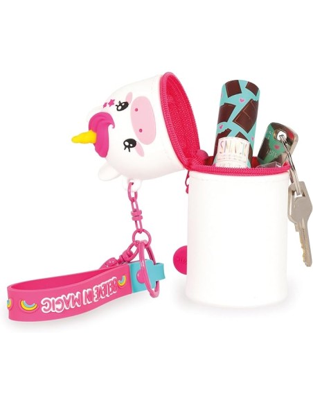 Unicorn Coin Purse with Keychain Kids Mini Wallet Cute LEGMKAW0003 Legami Milano | Futurartshop.com