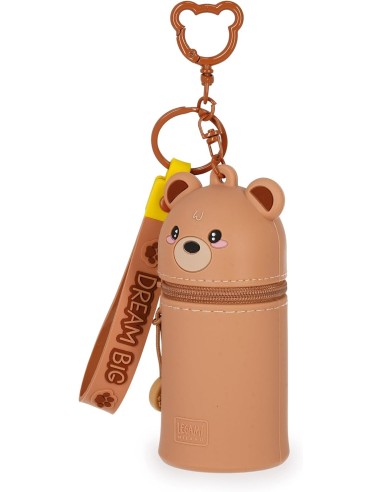 Bear Coin Purse with Keychain Kids Mini Wallet Cute LEGMKAW0002 Legami Milano | Futurartshop.com