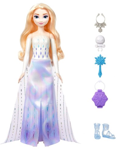 Disney Frozen Elsa Spin and Reveal Doll with Surprise Outfits NEWHTG25 Mattel | Futurartshop.com